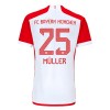 Conjunto (Camiseta+Pantalón Corto) FC Bayern de Múnich Thomas Muller 25 Primera Equipación 23-24 - Niño